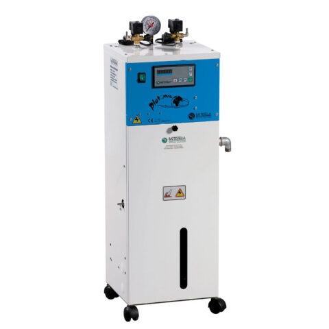 CALDERA (GENERADOR) DE VAPOR AUTOMÁTICA, SALIDA 2 PLANCHAS BATTISTELLA MODELO PLUTONE – ORIGEN ITALIA