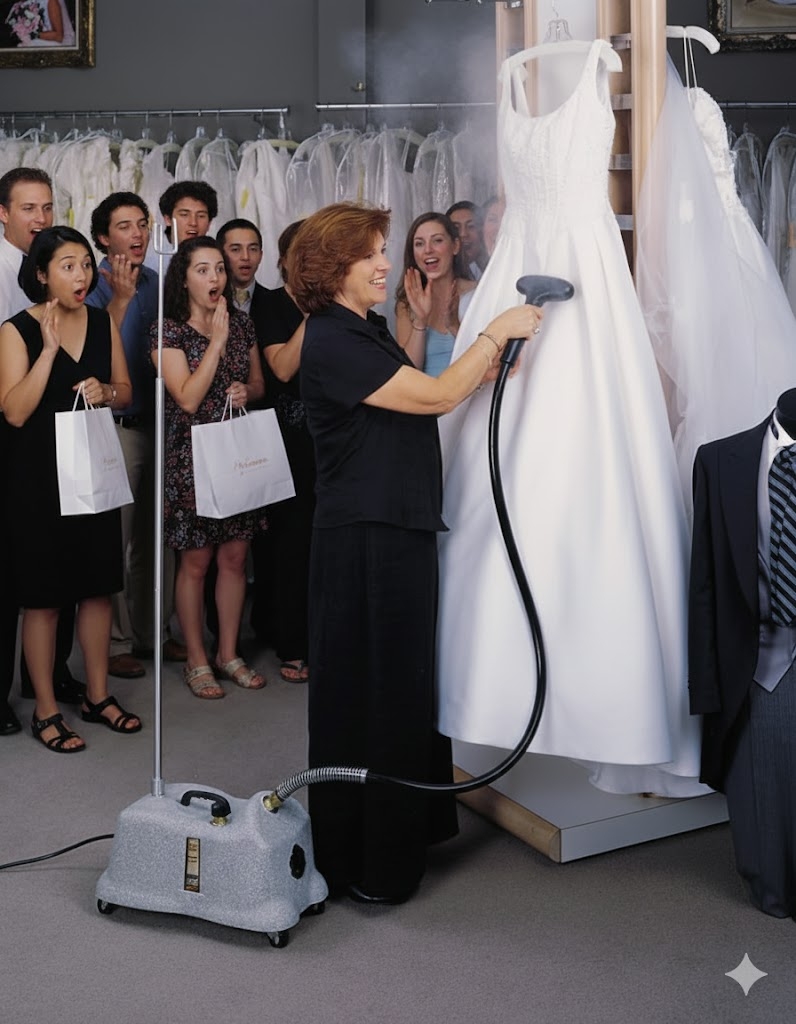 Equipo de planchado a vapor vertical JIFFY STEAMER MODELO J-4000